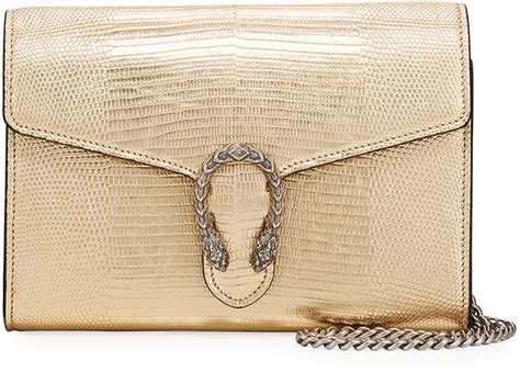 gucci crossbody with chain|Gucci Dionysus Metallic Chain Crossbody Bag .